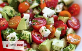 A delicious salad for summer dinners