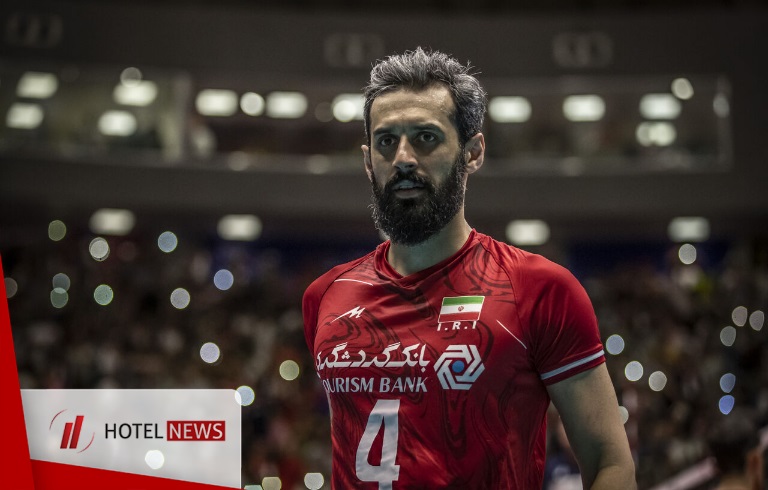 Injury of captain of Iranian national volleyball team