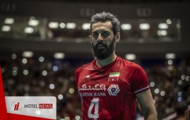 Injury of captain of Iranian national volleyball team