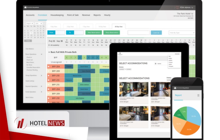 معرفی نرم‌افزار مدیریت هتلداری Frontdesk Anywhere