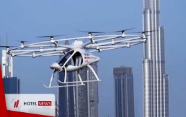 Pilot flight of air taxi in Singapore