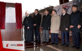 افتتاح منطقه یک آزادراه تهران - شمال با حضور رئیس‌جمهور