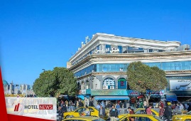 Heavy fire in Idris Hotel  in Mashhad 