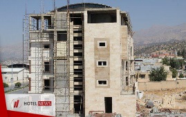 60% progress of the sports hotel in Yasuj 