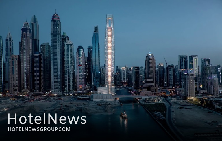 The world’s tallest hotel, Dubai’s Ciel Tower
