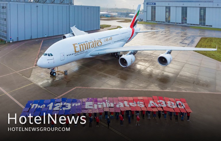 تحویل آخرین هواپیمای پهن‌پیکر ایرباس به امارات - تصویر 1