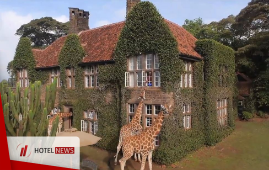 A strange hotel in Kenya