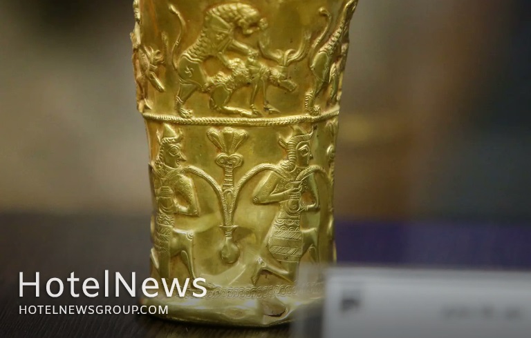 رونمایی از دو جام زرین سه هزار ساله در موزه رشت - تصویر 1