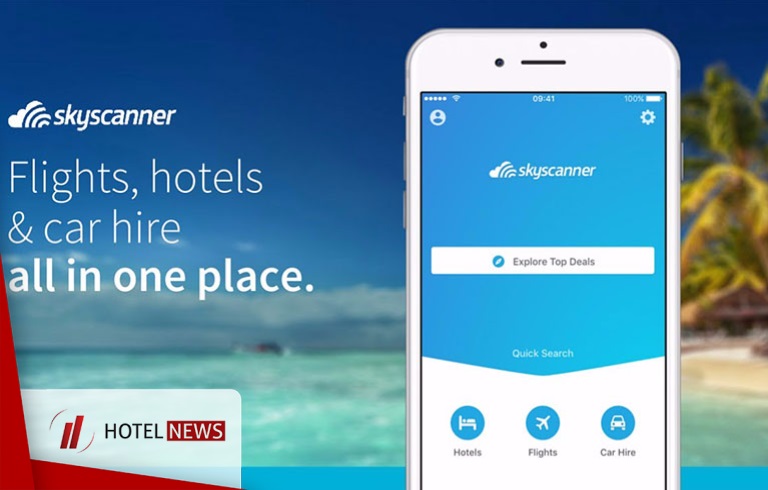 معرفی اپلیکیشن هتلداری Skyscanner + لینک دانلود - تصویر 1