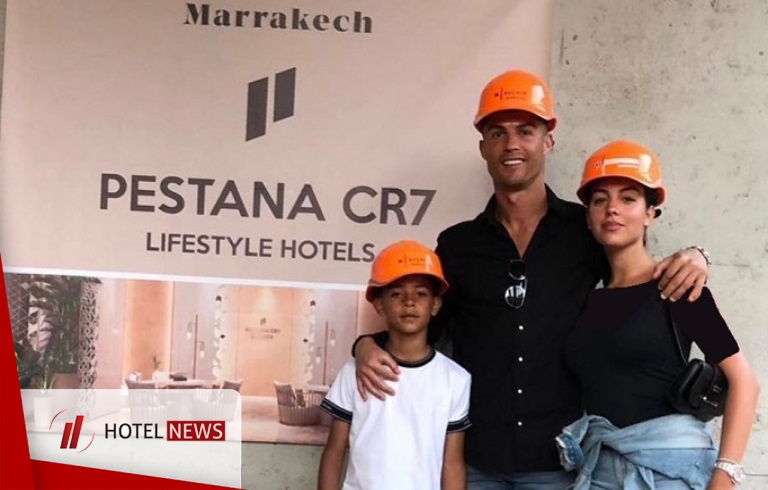 Cristiano Ronaldo visits the construction process of his new hotel in Morocco