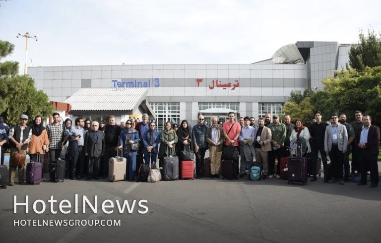 حضور خبرنگاران خارجی و داخلی برای پوشش سومین نمایشگاه بین المللی گردشگری تبریز - تصویر 1