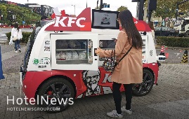 رونمایی از فست‌فودهای KFC بدون تماس در چین