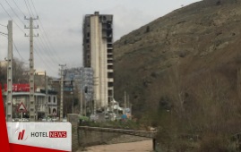 Destruction of 3 additional floors of the Arina Hotel